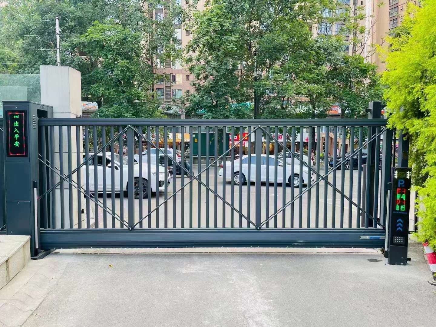阜宁县电动伸缩门